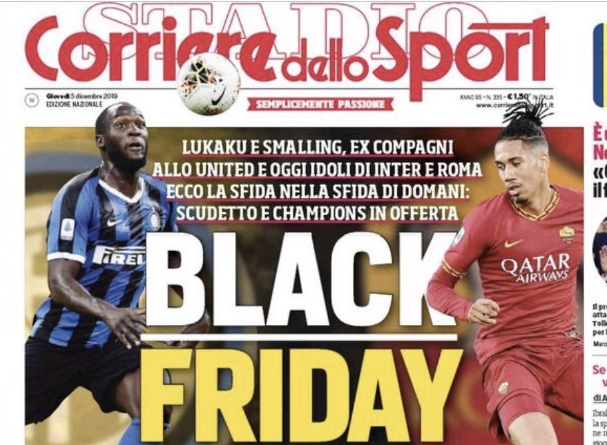 Titolo razzista, Milan e Roma vietano accesso ai centri sportivi al Corriere Dello Sport