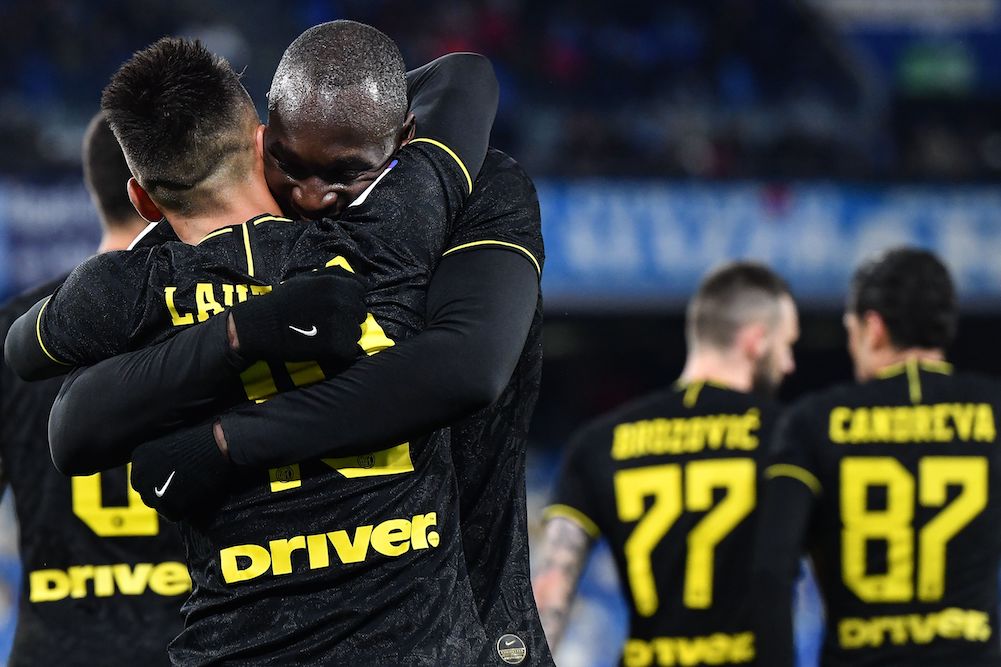 Napoli-Inter 1-3: doppietta di Lukaku e gol di Lautaro Martinez