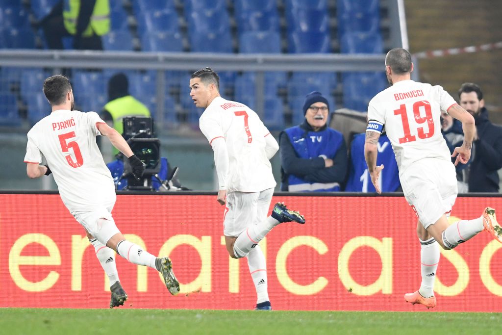 Roma-Juve 1-2: bianconeri campioni d&#8217;inverno
