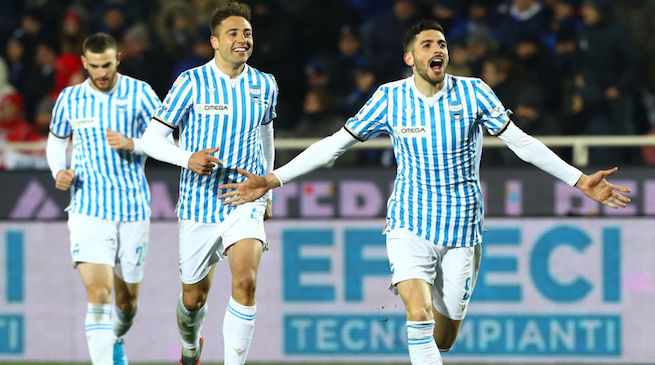 Atalanta-Spal 1-2 giocata il 20 gennaio 2020