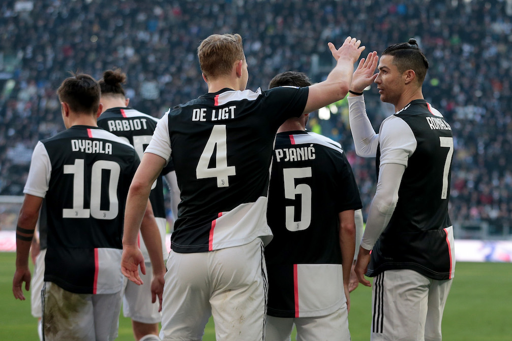Juventus-Fiorentina 3-0 domenica 2 febbraio 2020 Serie A