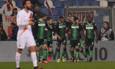 Sassuolo-Roma 4-2 Serie A anticipo di sabato 1 febbraio 2020