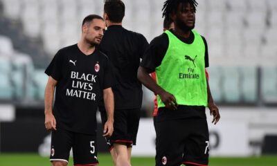 Juventus-Milan maglie antirazzismo Coppa Italia