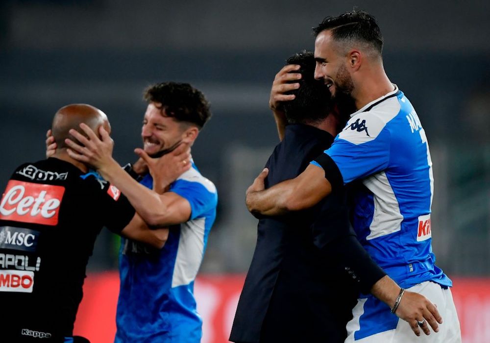 Il Napoli vince la Coppa Italia contro la Juventus