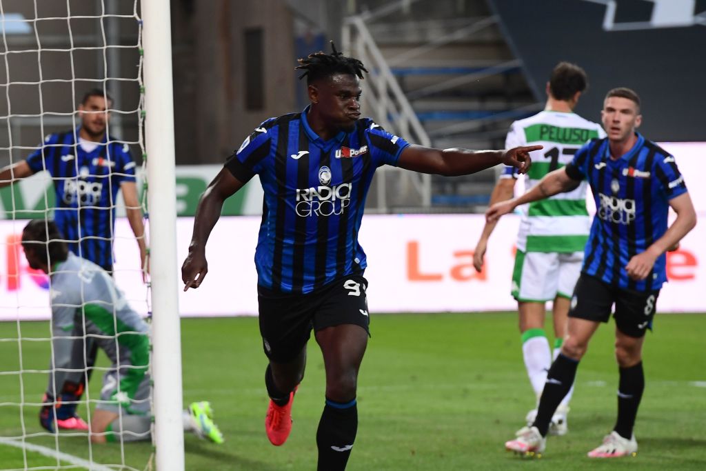 Atalanta-Sassuolo 4-1: doppietta per Zapata, Gasperini espulso