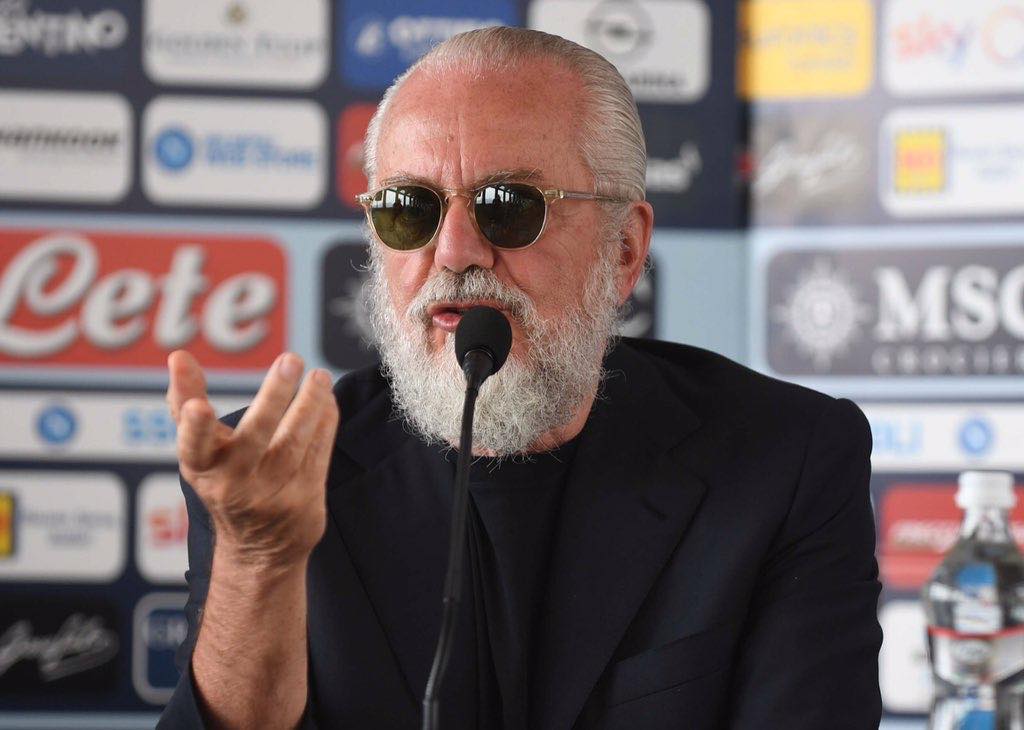 Napoli, Aurelio De Laurentiis positivo al COVID-19