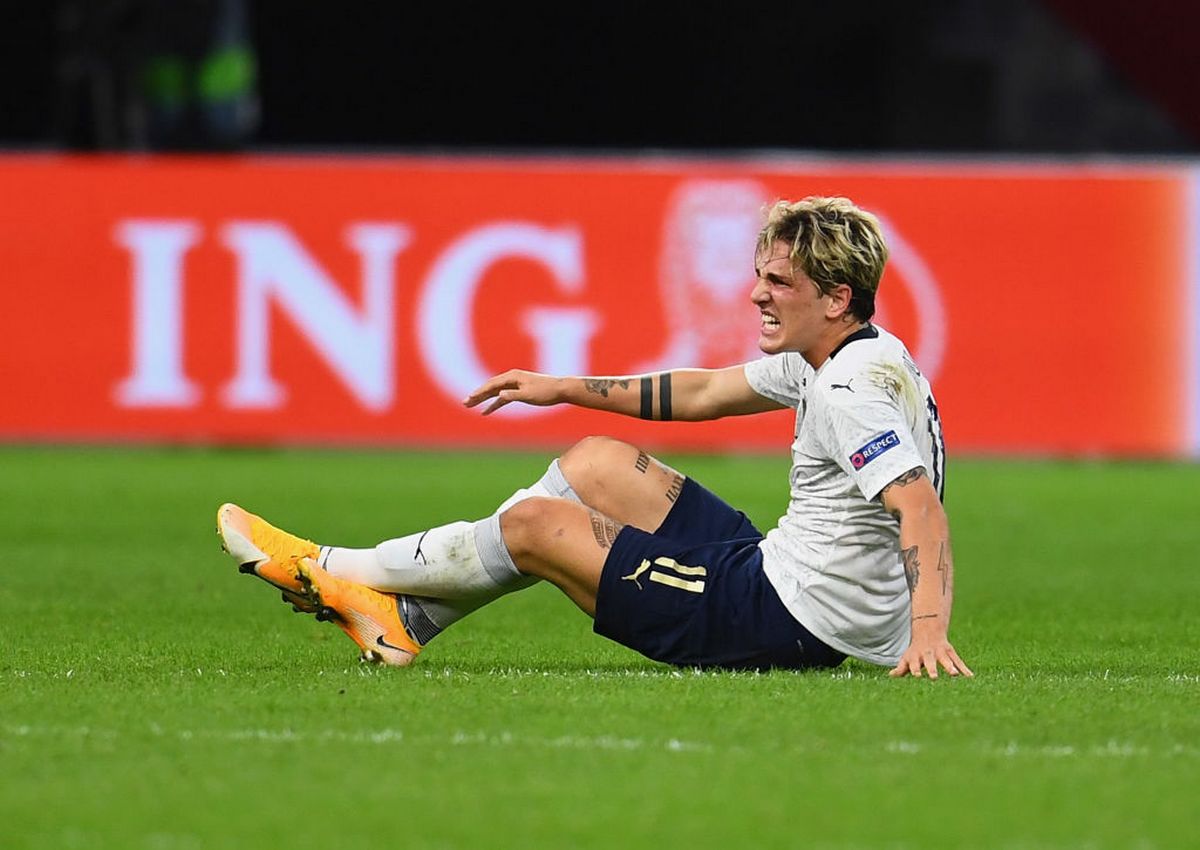 zaniolo rottura legamento
