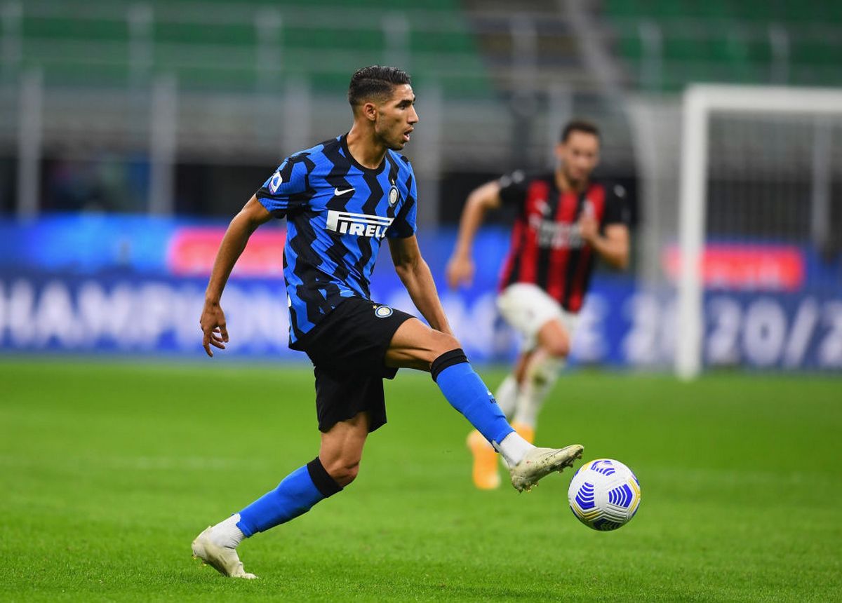 hakimi positivo salta inter-borussia