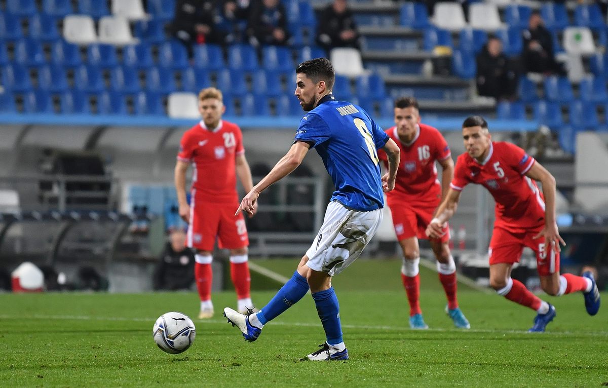 italia-polonia 2-0 jorginho nations league