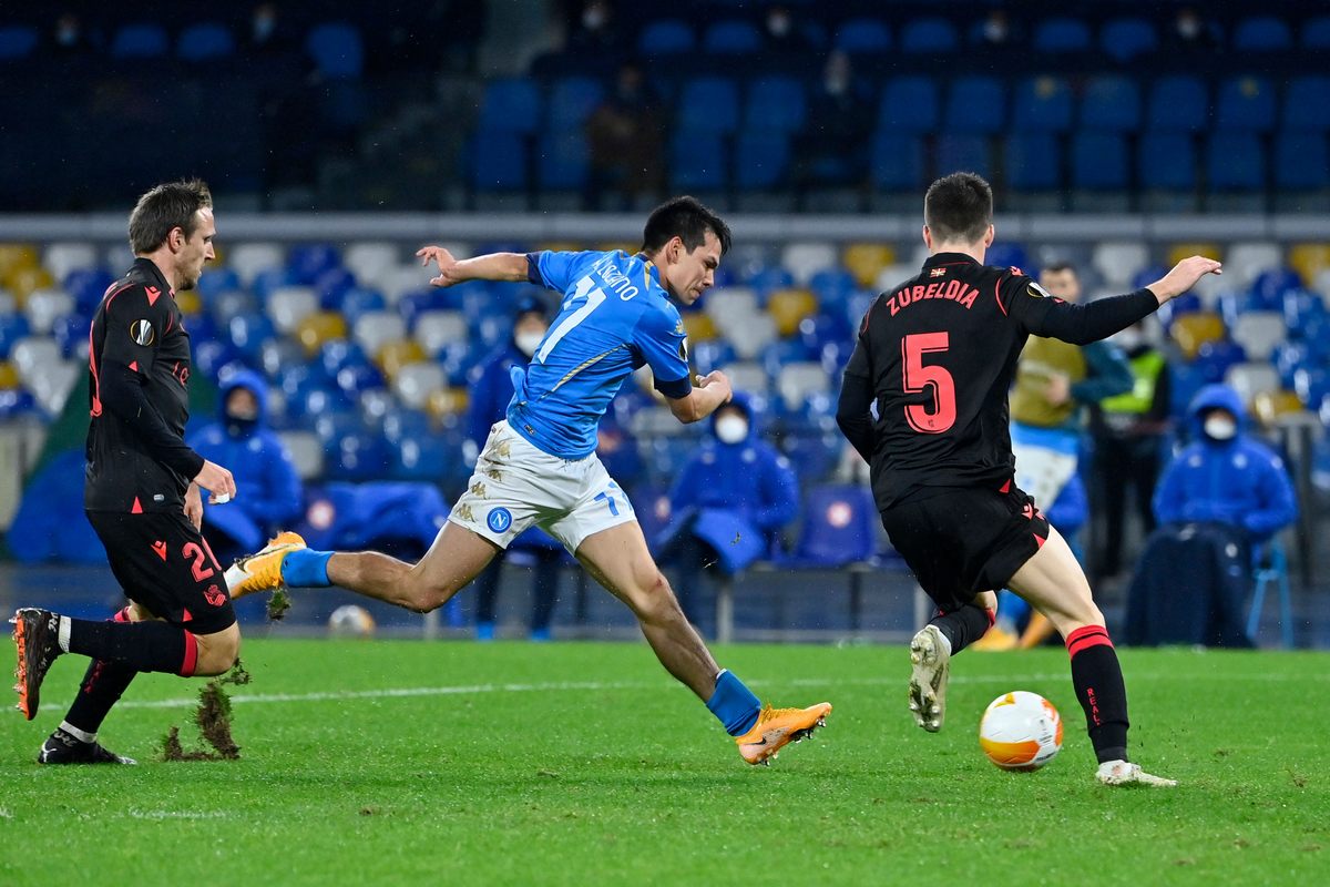Napoli-Real Sociedad 1-1 | Europa League | Foto