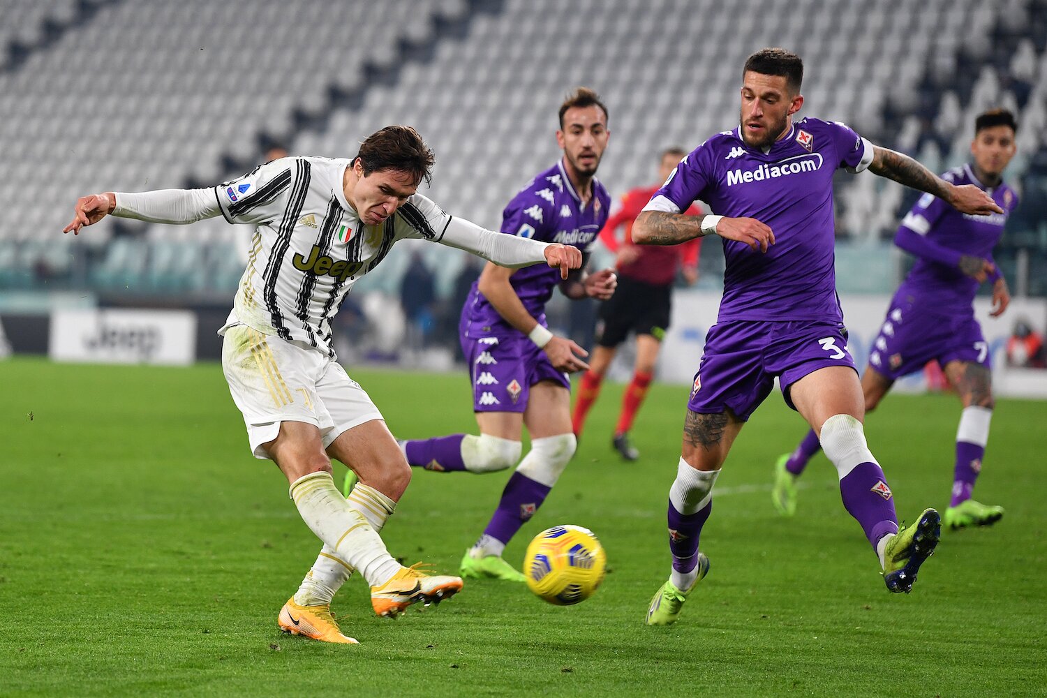 Juventus-Fiorentina. La fotogallery del 22 dicembre 2020