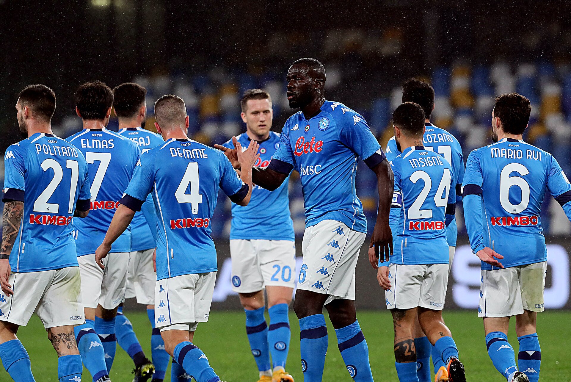 Coppa Italia, 4-2 del Napoli sullo Spezia. Azzurri in semifinale