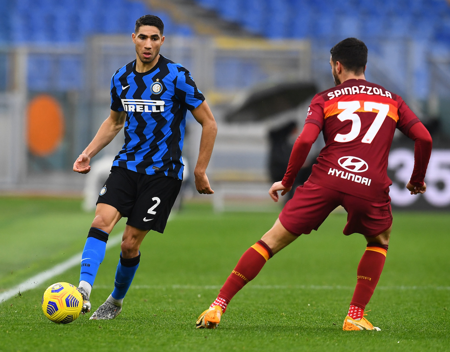 Roma-Inter 2-2. La fotogallery del 20 gennaio 2021