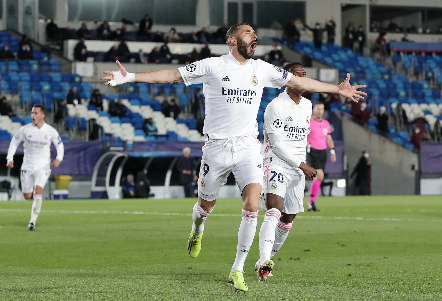 Champions League, il Real Madrid elimina l’Atalanta 3-1 e approda ai quarti