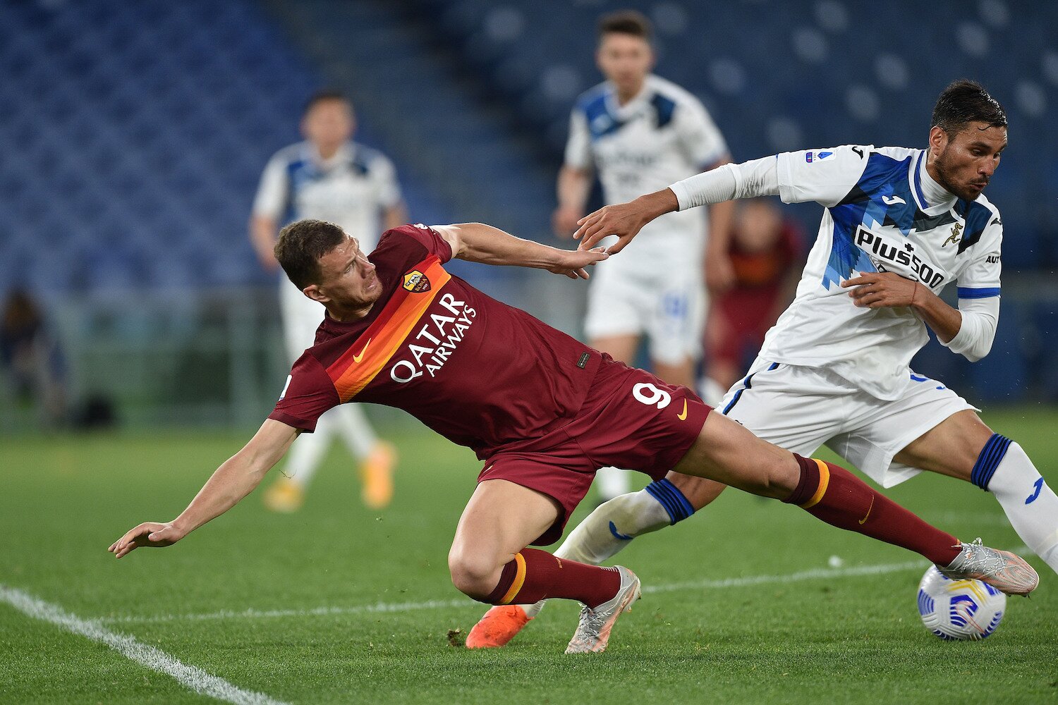 Serie A, i posticipi della 32esima giornata. Roma-Atalanta 1-1 e Napoli-Lazio 5-2
