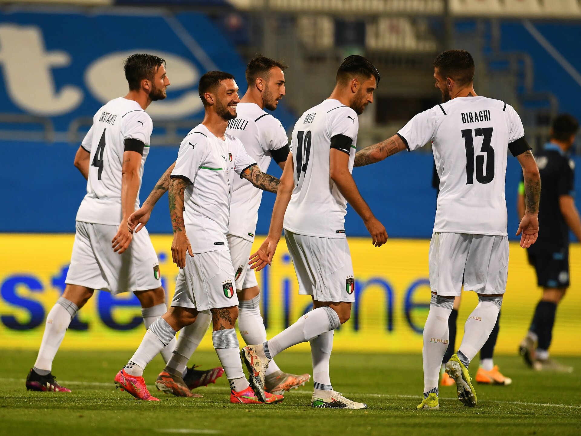 L’Italia dilaga contro San Marino: 7-0 in amichevole
