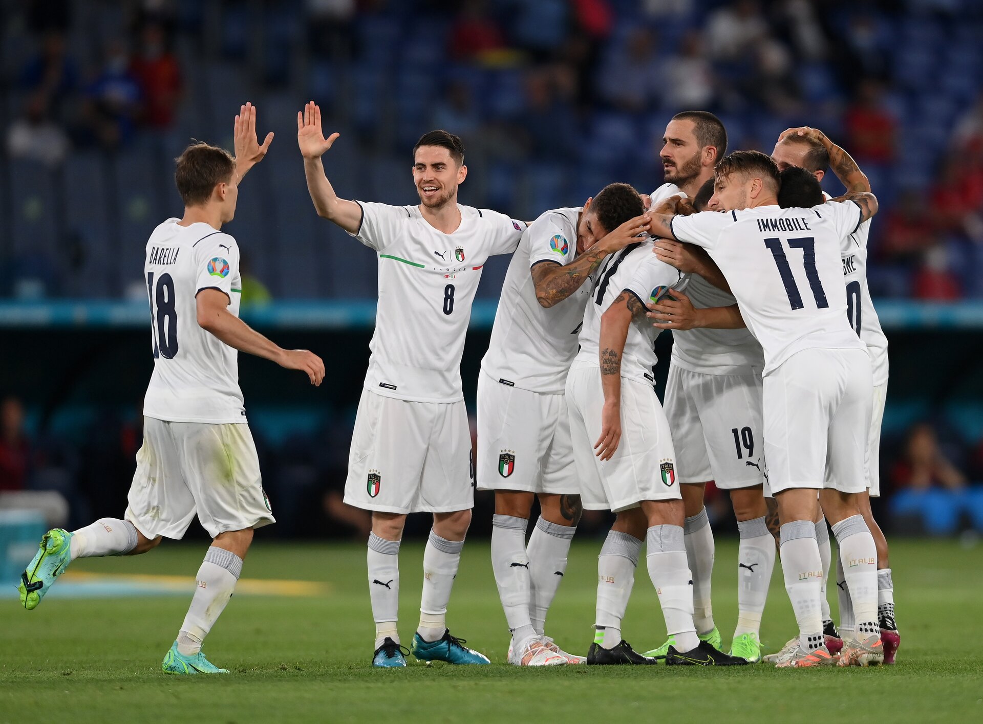 Euro2020, Turchia-Italia 0-3: TRI(S)-COLORE AZZURRO