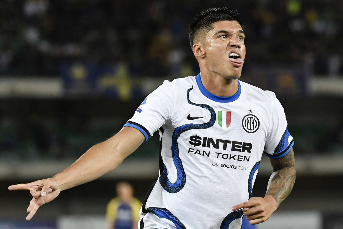 Inter, risentimento muscolare per Correa