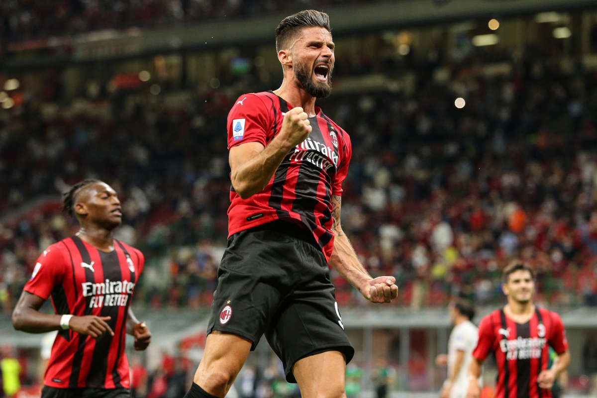 Giroud-gol: il Milan torna in testa alla classifica