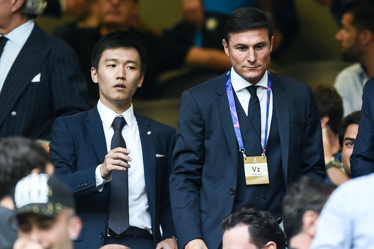 Javier Zanetti Steven Zhang