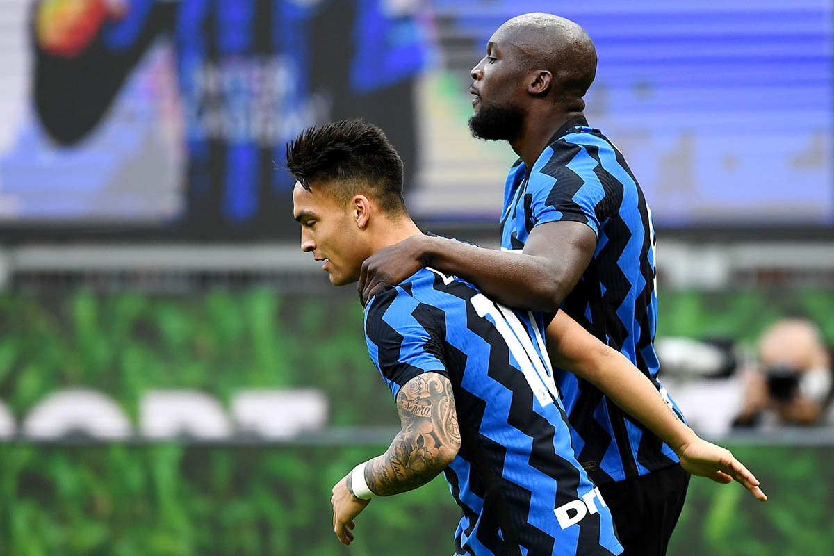 Romelu Lukaku Lautaro MArtinez