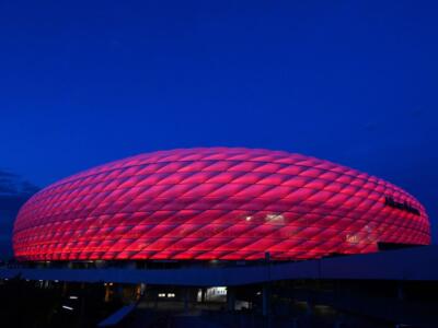 Lo stadio Allianz Arena di Monaco di Baviera