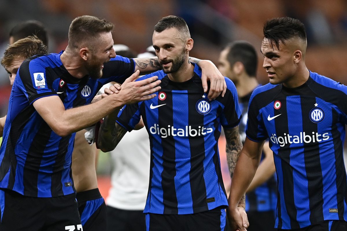 Marcelo Brozovic-Milan Skriniar-Lautaro Martinez