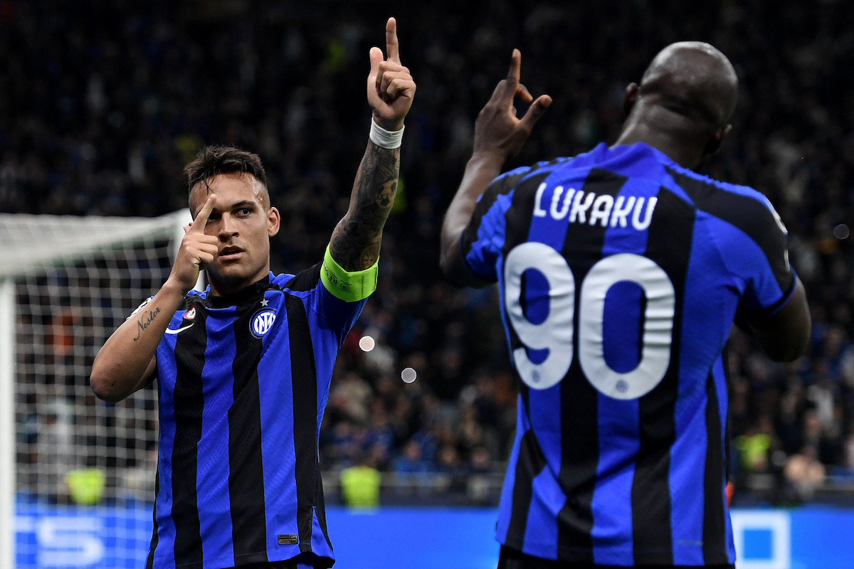 Lautaro Martinez Romelu Lukaku