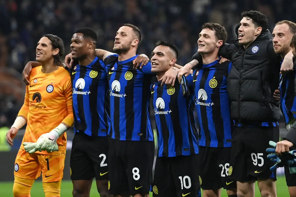 giocatori dell'Inter