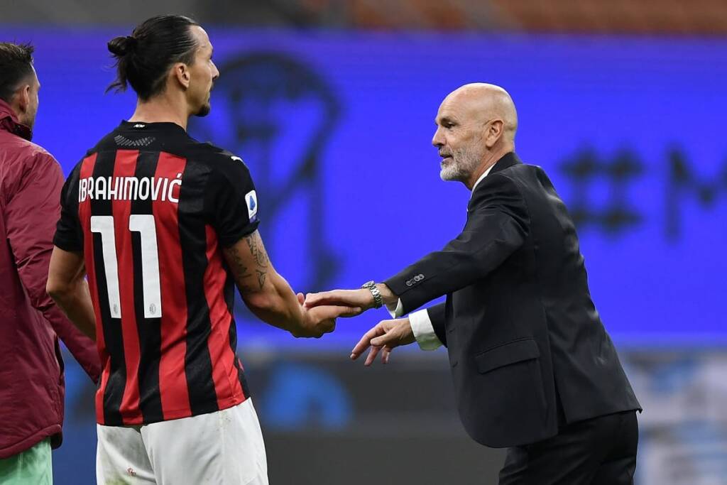 Ibrahimovic e Pioli