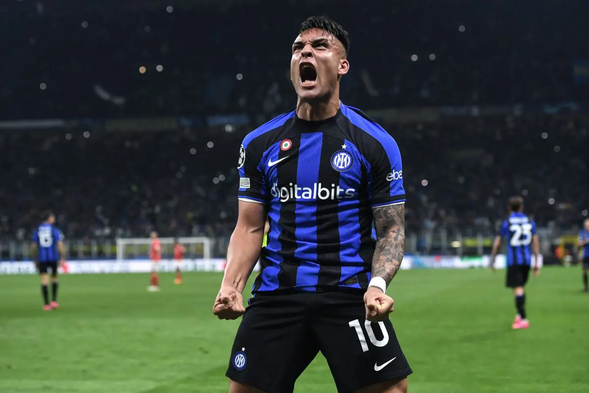 esultanza gol Lautaro Martinez