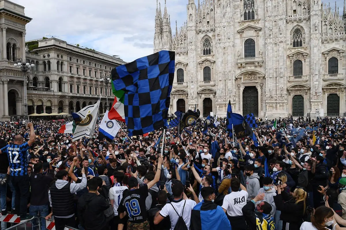 Tifosi Inter Duomo