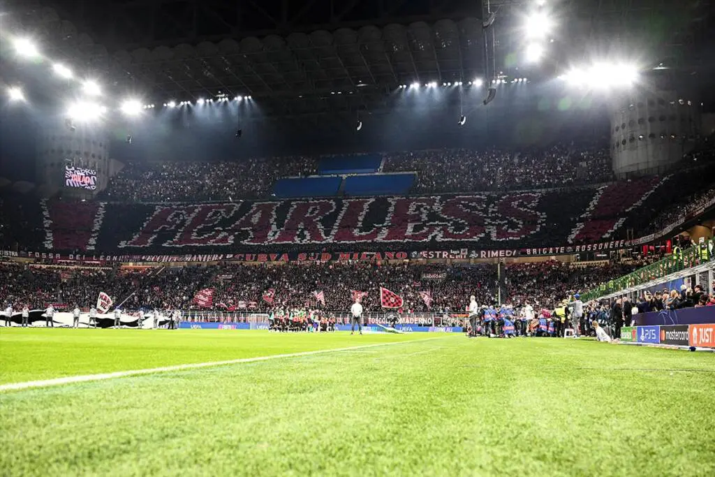 Coreografia Curva Sud Milan