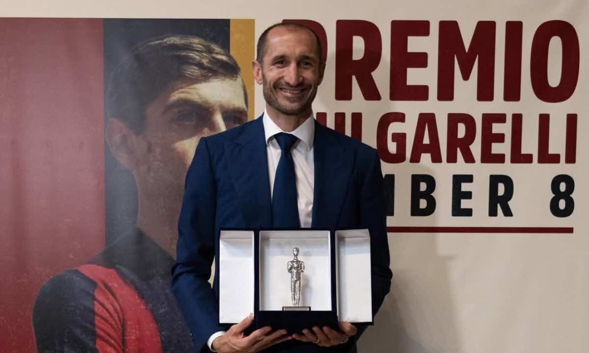 Giorgio Chiellini al premio Bulgarelli