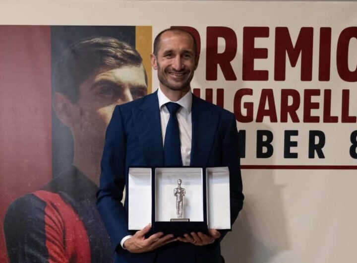 Giorgio Chiellini al premio Bulgarelli