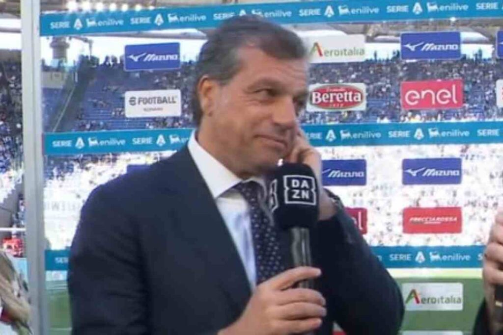 Cristiano Giuntoli ai microfoni di DAZN