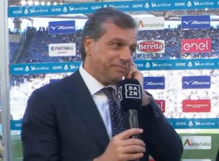 Cristiano Giuntoli ai microfoni di DAZN