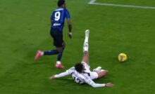 Thuram e Veiga nell'ultimo Juventus-Inter