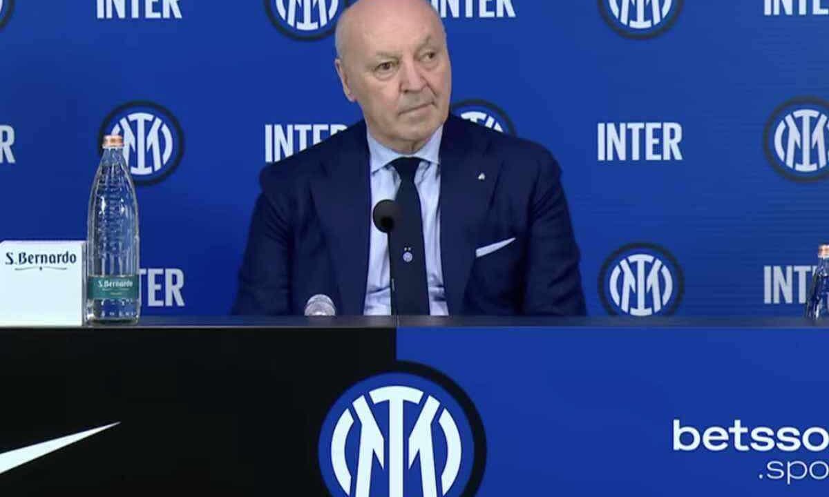 Marotta in conferenza