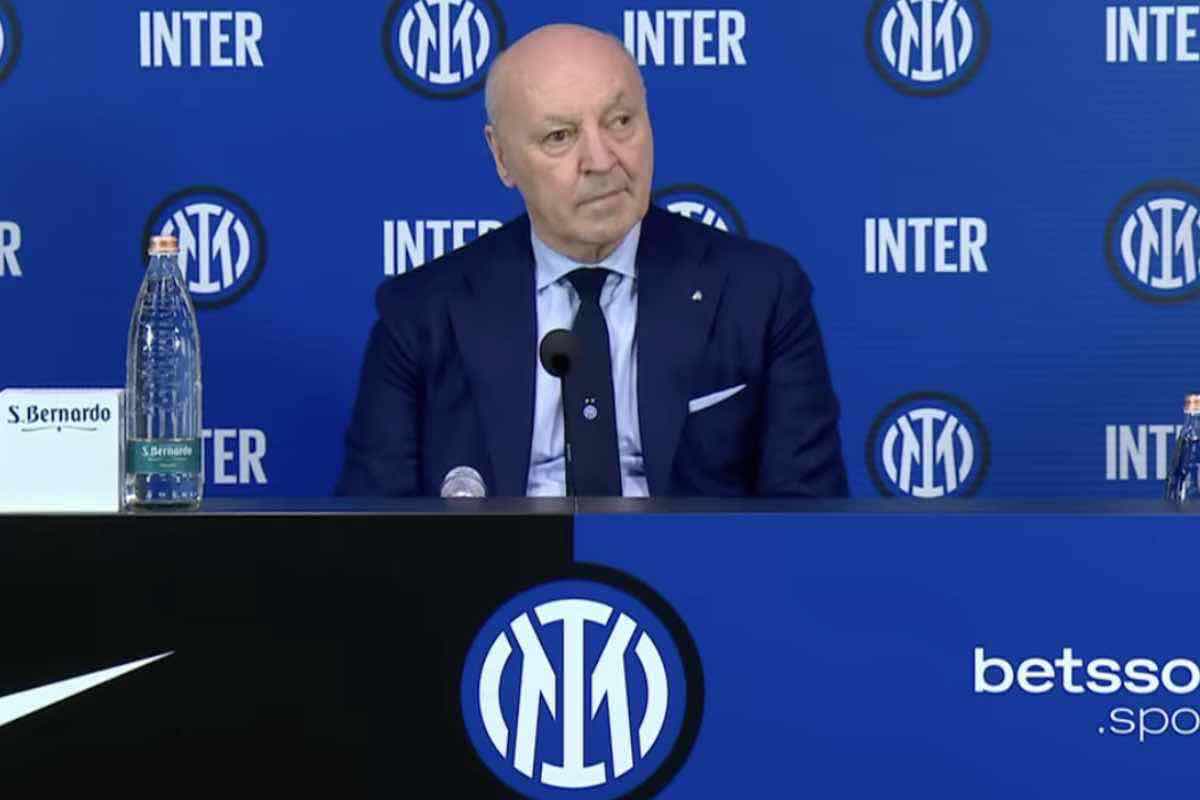 Marotta in conferenza