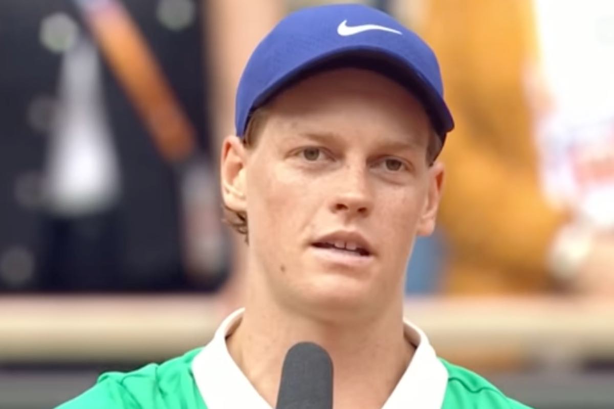Sinner dopo la vittoria su Gasquet