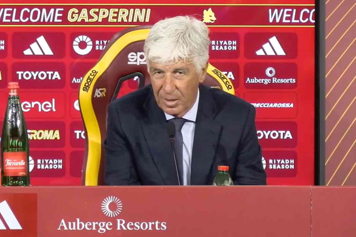 Gasperini in conferenza