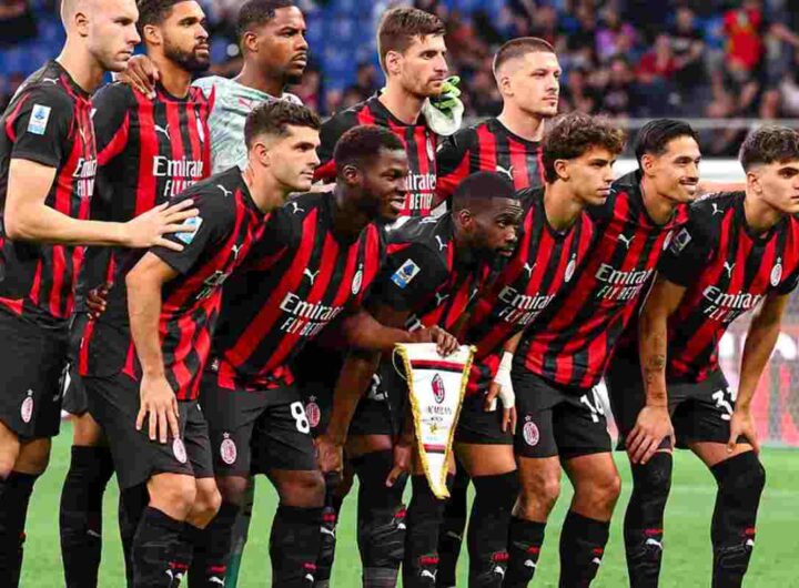Formazione del Milan