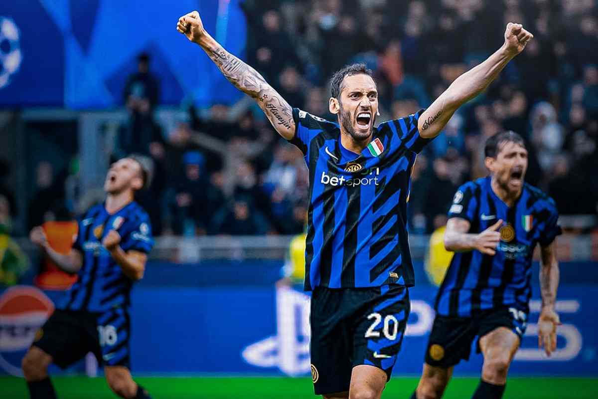 Calhanoglu Inter che succede
