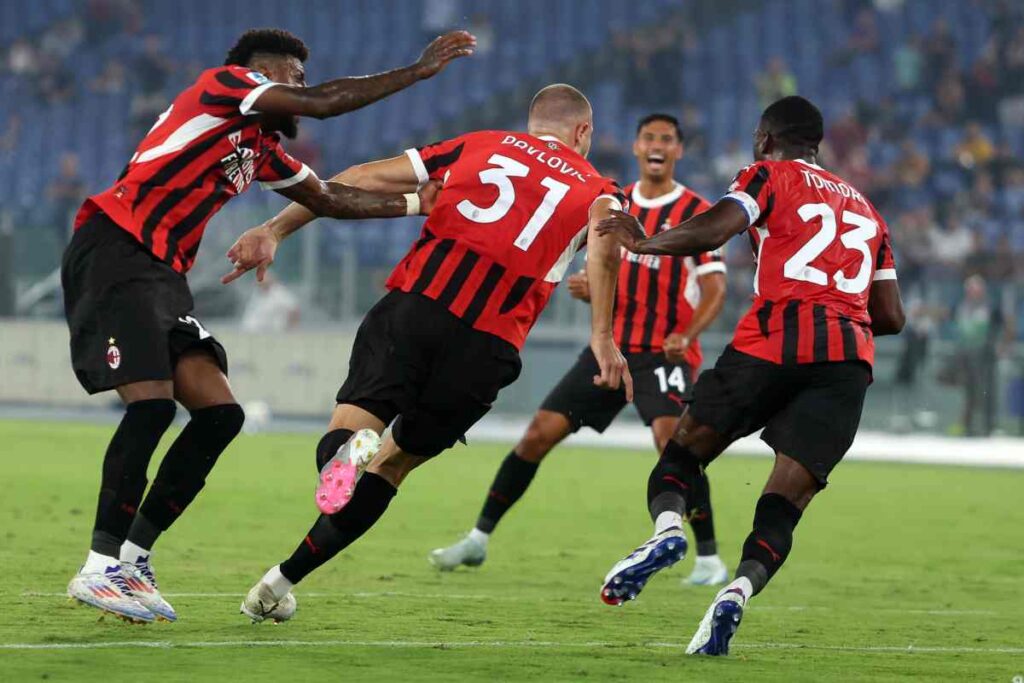 Milan esulta