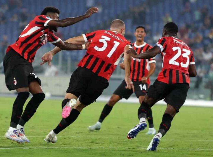 Milan esulta
