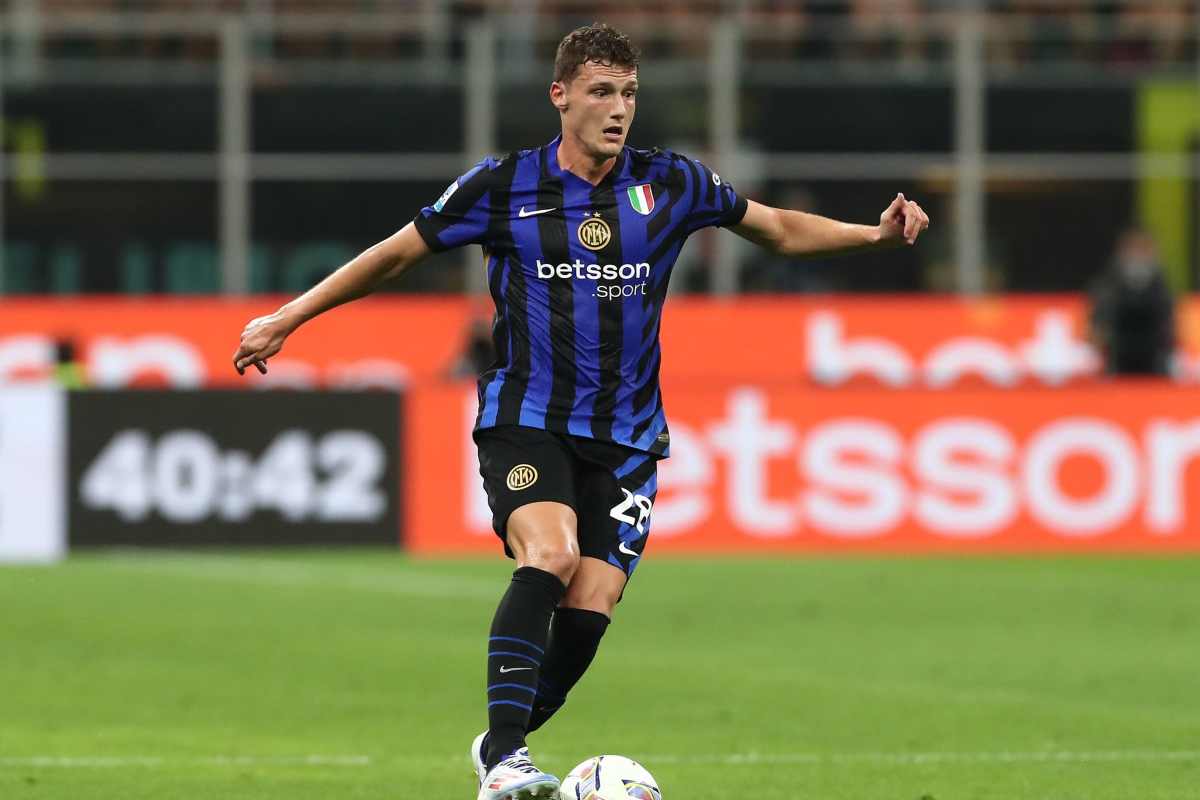 Pavard addio Inter