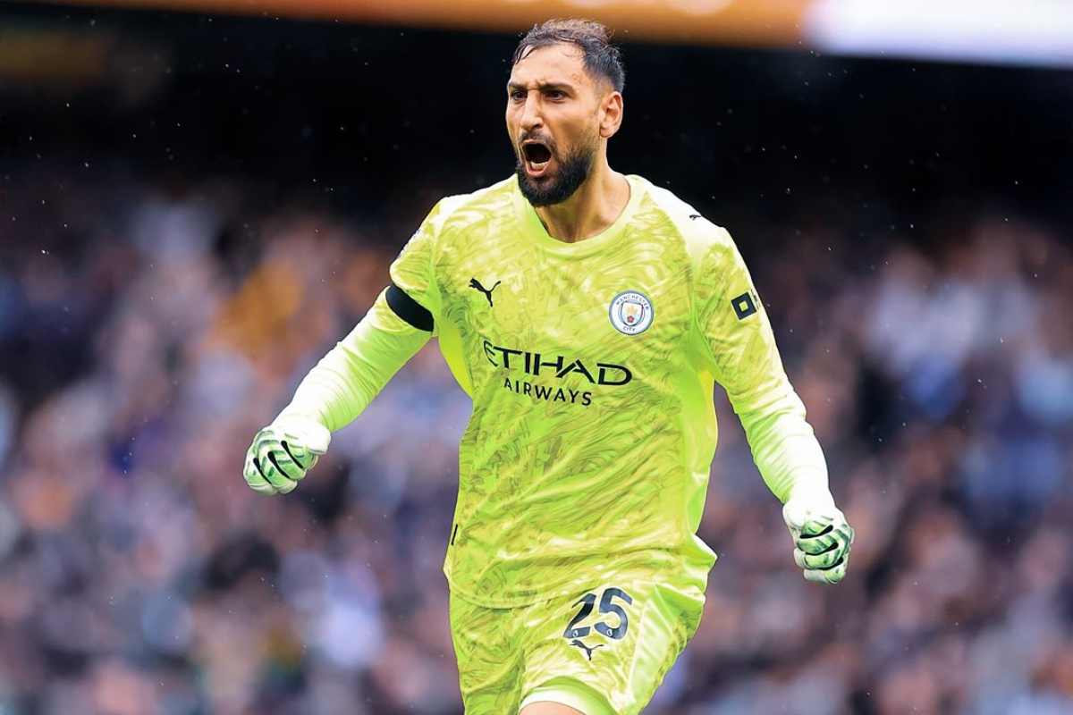 Donnarumma contro il Napoli 