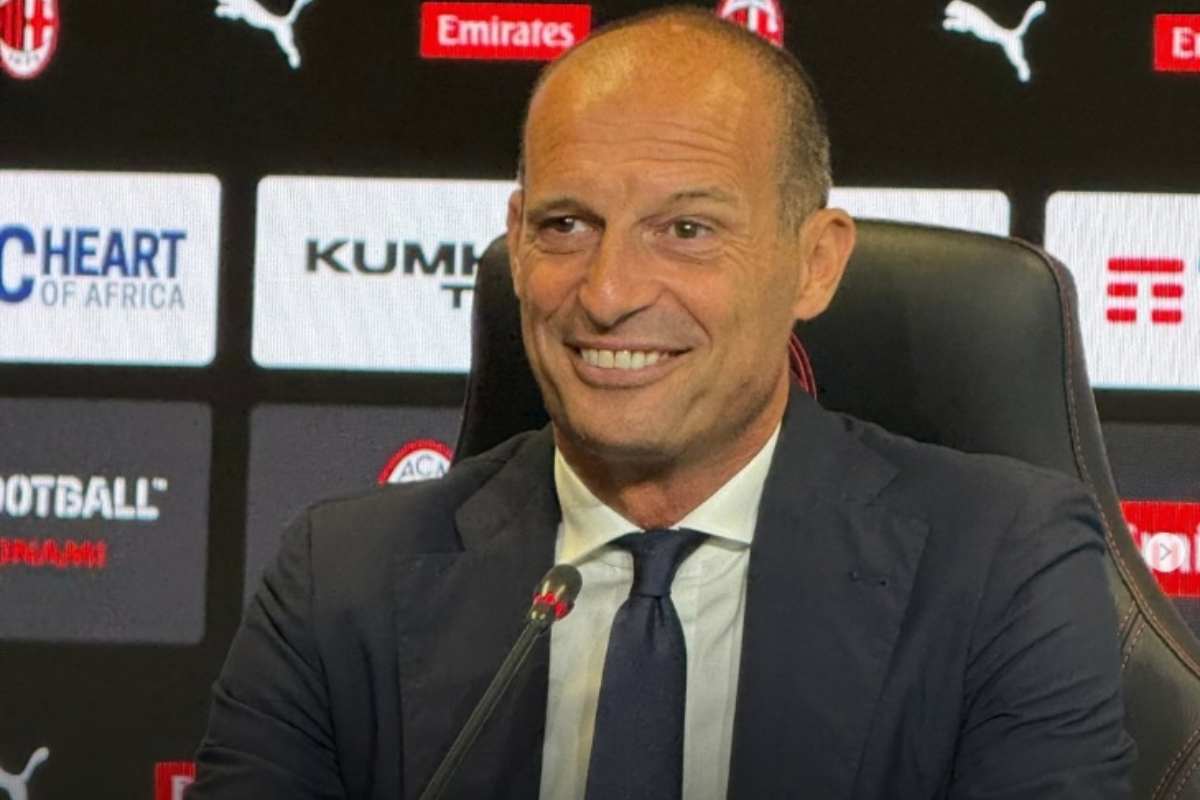Allegri e il Milan esultano