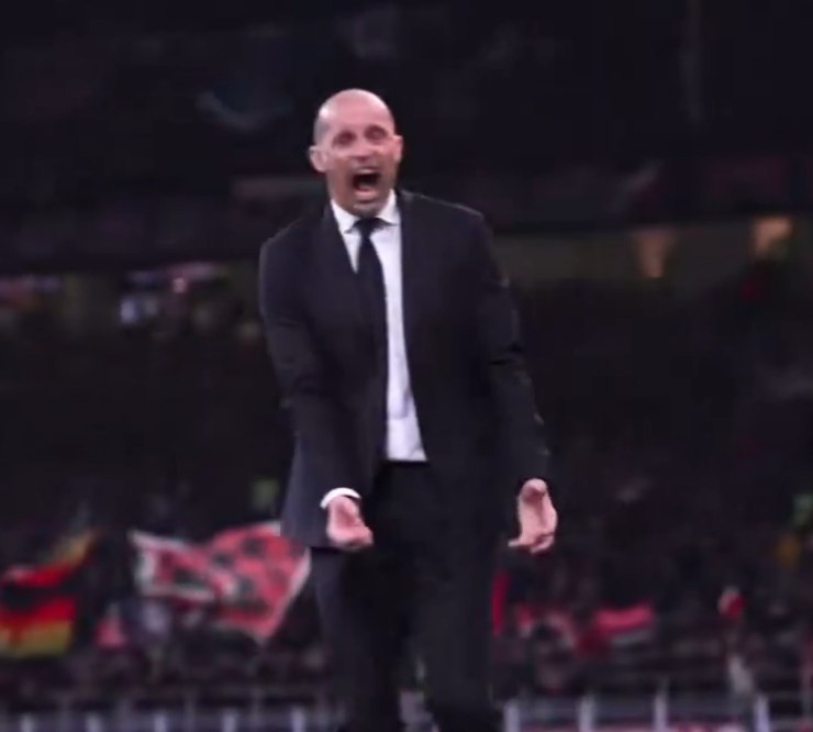 Allegri furioso Allegri Milan